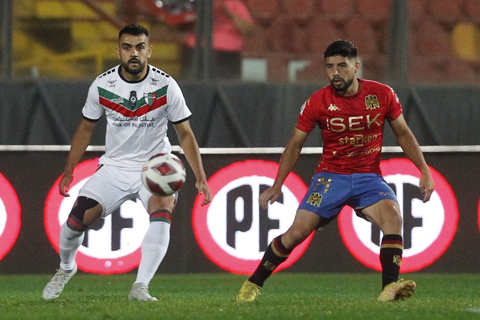 José Tiznado y Leandro Garate guiaron la victoria de Unión Española sobre Palestino