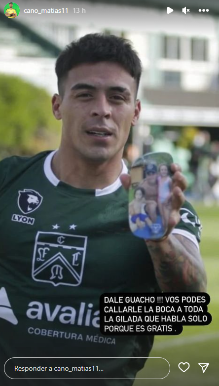 Matías Cano a Brian Fernández: Tú puedes callar a los que hablan solo porque es gratis