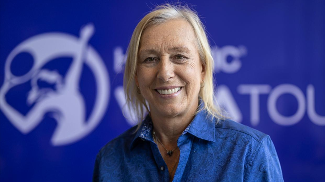 Navratilova anunció etapa final de tratamiento contra el cáncer: “El pronóstico es excelente”
