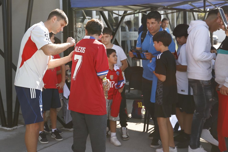 La Roja recibió en “Juan Pinto Durán” a escuela de fútbol de la Municipalidad de San Fernando