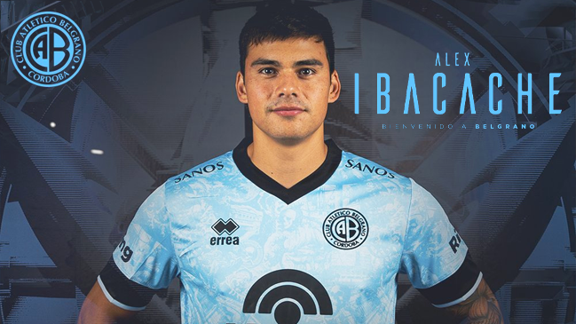 Alex Ibacache fue oficializado como nuevo refuerzo de Belgrano de Córdoba