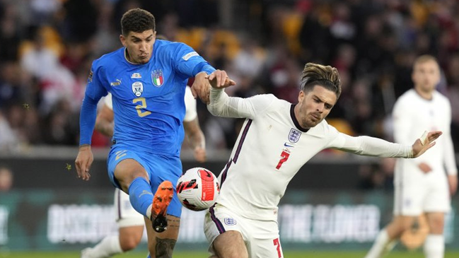 Italia e Inglaterra chocan por el inicio del camino rumbo a la Eurocopa 2024