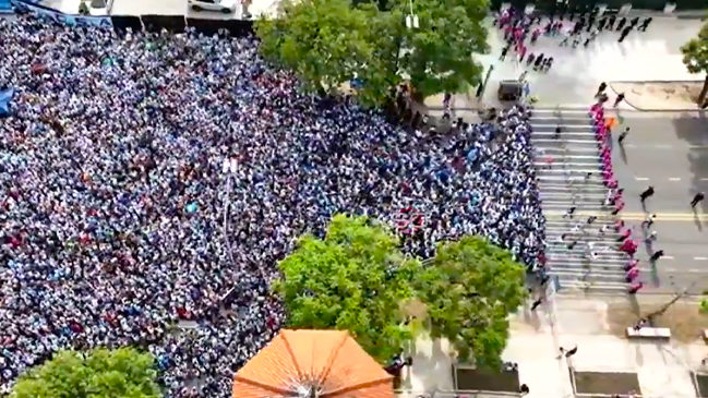 Fiesta total en el Monumental: El impresionante ingreso de hinchas para ver Argentina vs. Panamá