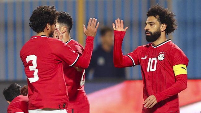 Mohamed Salah llegó a 50 goles con la selección de Egipto