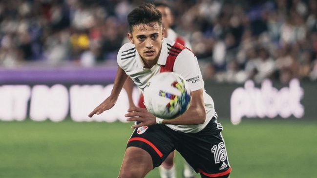 Pablo Solari se perfila como titular en River Plate para el duelo ante Universidad de Chile