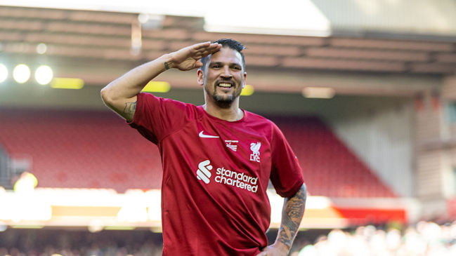 Mark González anotó un golazo en duelo de leyendas entre Liverpool y Celtic