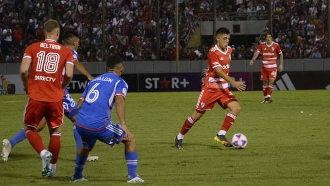 Hinchas de River deliraron con el debut del hijo de Marcelo Gallardo ante la U