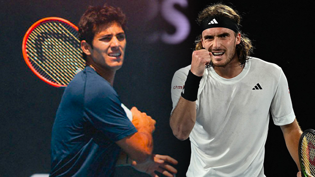 Cristian Garin se enfrenta a Stefanos Tsitsipas en la tercera ronda del Masters 1.000 de Miami