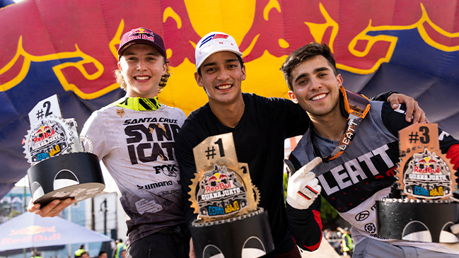 Chileno Felipe Agurto completó el podio del Guanajuato Cerro Abajo