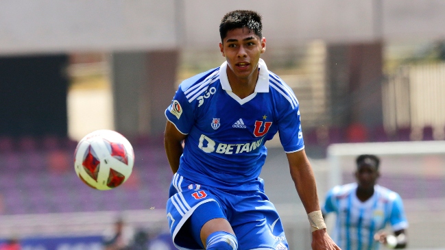 Darío Osorio estará disponible para el debut de la U en Copa Chile
