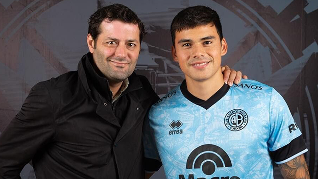 Alex Ibacache en su llegada a Belgrano: Es un club muy grande