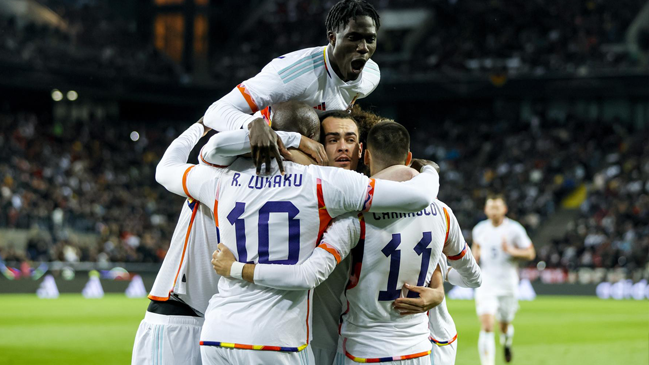 Bélgica se llevó un vibrante triunfo como visita en su amistoso con Alemania