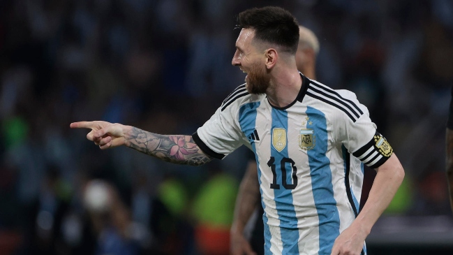 Lionel Messi superó los 100 goles con la camiseta de la selección argentina