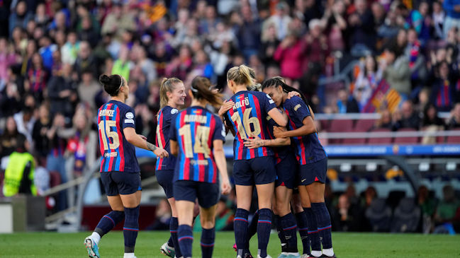 FC Barcelona aplastó a AS Roma y se metió en semifinales de la Champions femenina
