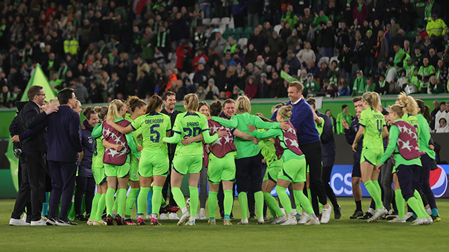 Wolfsburg dio la sorpresa en la Champions League Femenina al eliminar a PSG