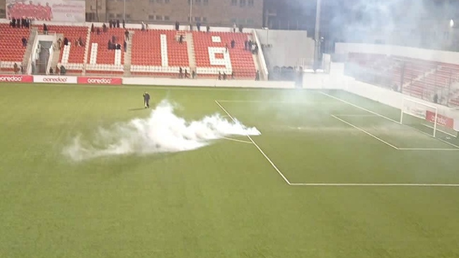 Ejército israelí detuvo la final de la Copa de Palestina con gases