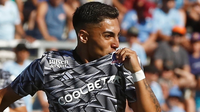 Jordhy Thompson anotó en goleada de Colo Colo ante Everton en el fútbol joven