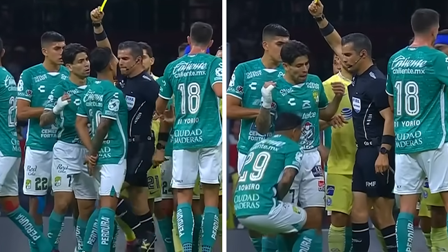 ¡Insólito! Árbitro agredió a jugador con un rodillazo en partido de la liga mexicana