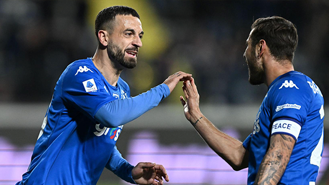 Empoli recuperó sus buenas sensanciones y se alejó del descenso con triunfo sobre Lecce