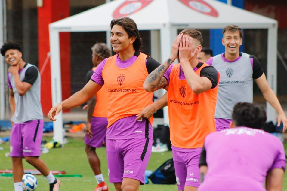 Marcelo Moreno Martins tuvo su “primer día en la oficina” en Independiente del Valle