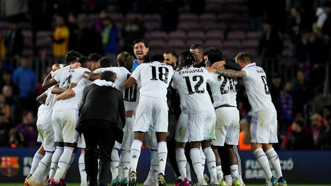 Real Madrid avanzó en Copa del Rey tras golear a FC Barcelona gracias al iluminado Benzema