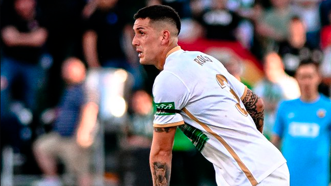 Elche recuperó a Enzo Roco de cara al partido contra Osasuna
