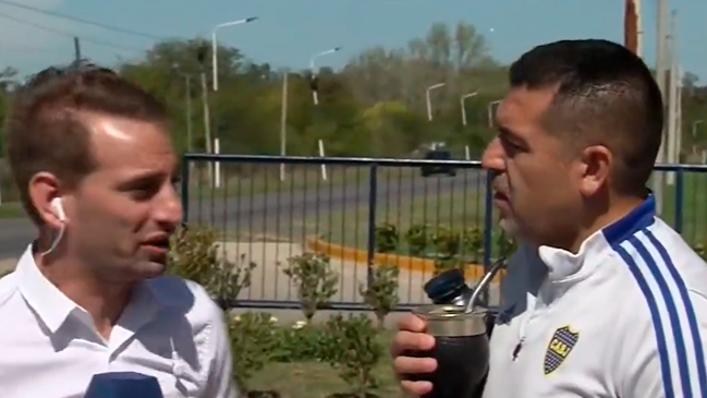 Juan Román Riquelme encaró a periodista: “No le mientan más a la gente”