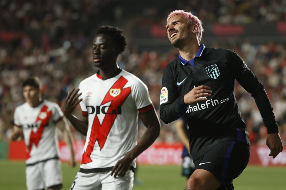 Atlético de Madrid impuso sus términos como visita sobre Rayo Vallecano