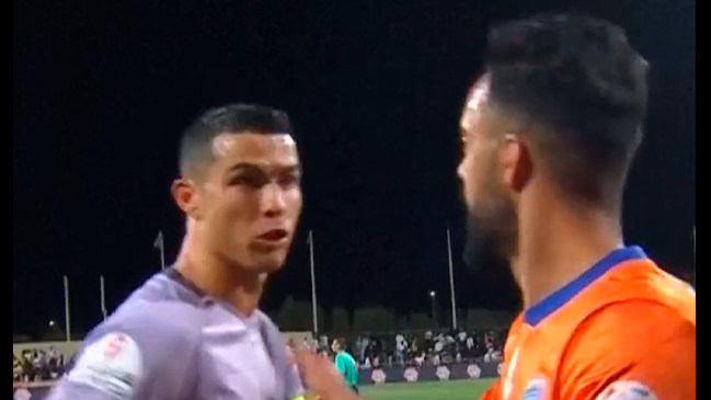 Cristiano Ronaldo se enfadó con los rivales y les llamó la atención tras empate de Al Nassr