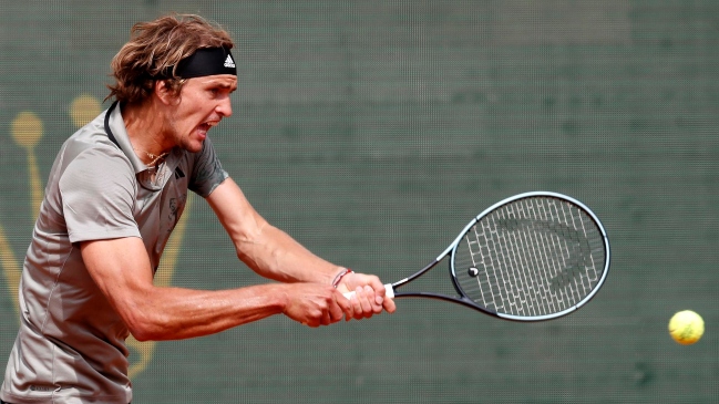 Alexander Zverev se reencontró con la arcilla tras dura lesión en Roland Garros