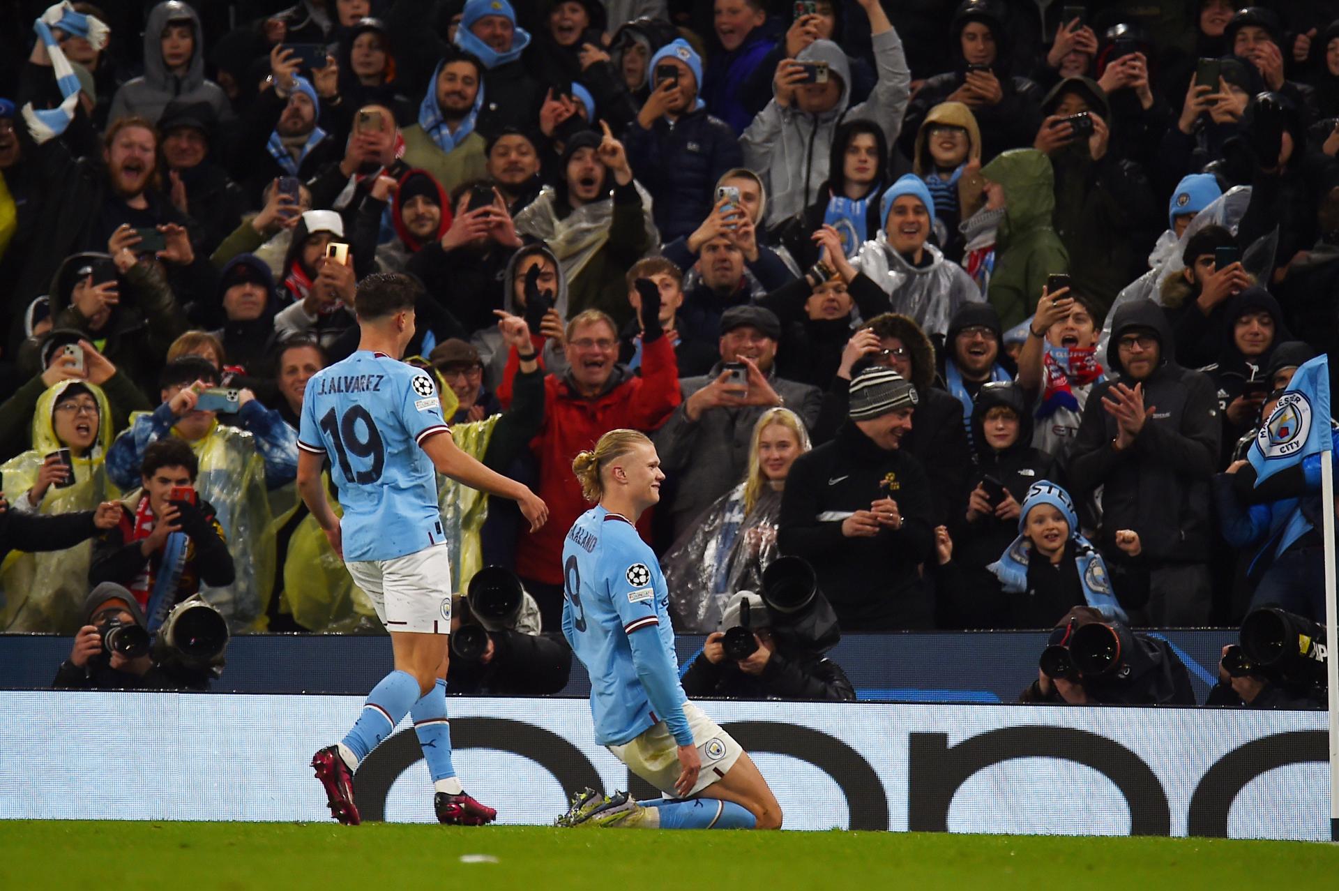 Erling Haaland firmó el tercero para Manchester City y liquidó a Bayern Munich