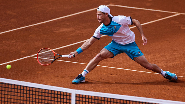 Diego Schwartzman se retiró del partido ante Sinner en Montecarlo