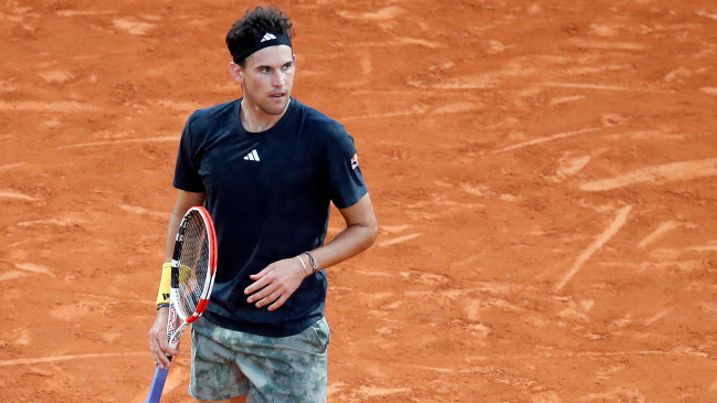 Dominic Thiem se despidió del Masters de Montecarlo tras perder con Holger Rune