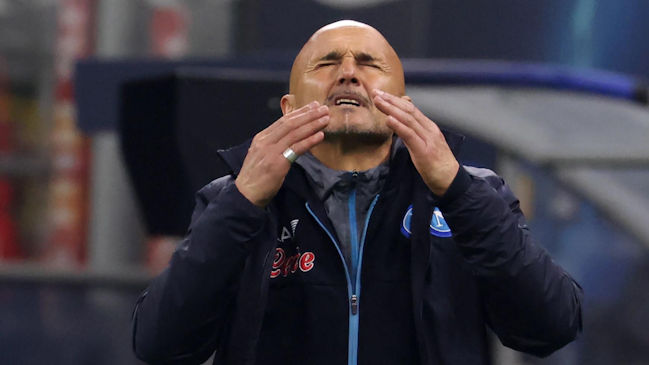 Luciano Spalletti, DT de Napoli: El partido fue lo que esperaba y felicito a mis jugadores