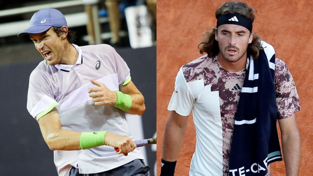 Nicolás Jarry enfrenta a Stefanos Tsitsipas por el paso a cuartos en el Masters de Montecarlo