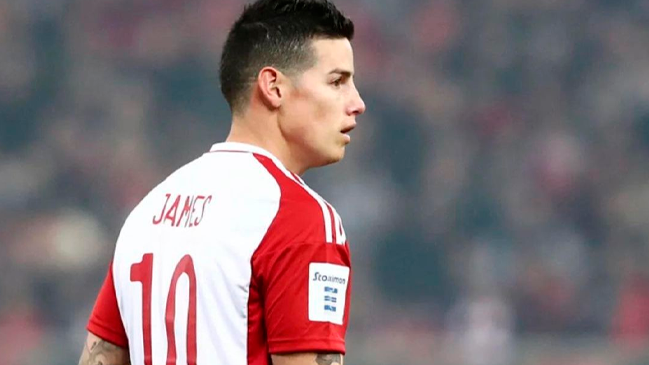 James Rodríguez puso fin a su aventura en Olympiakos