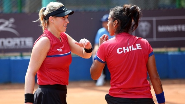 Chile perdió ante Argentina y buscará ante Colombia su avance en la Billie Jean King Cup