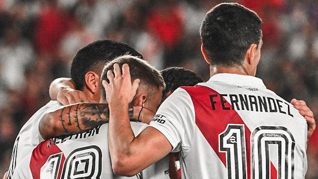 River Plate con Paulo Díaz vapuleó a Gimnasia y se mantuvo líder de la liga argentina