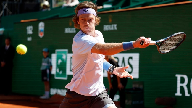 Andrey Rublev es el primer semifinalista en Montecarlo