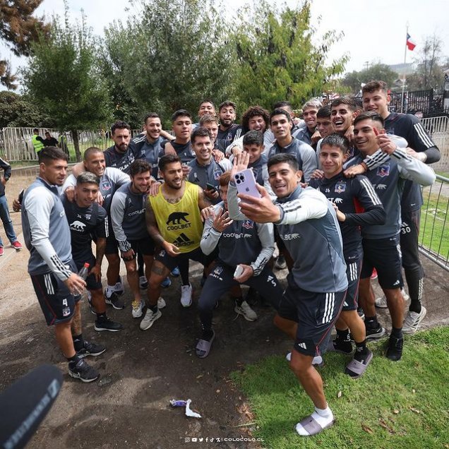 Colo Colo agradeció el apoyo de sus hinchas en la previa del clásico ante U. Católica