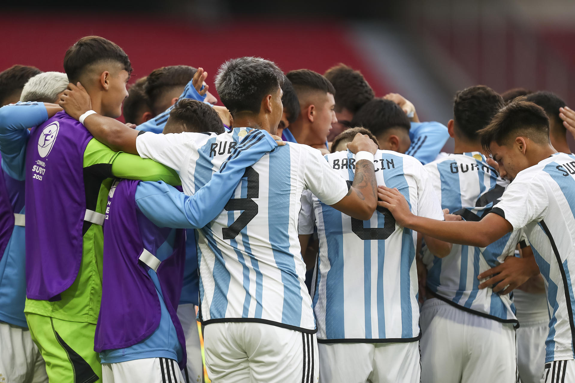 Argentina doblegó a Venezuela y mantuvo su liderato en el hexagonal del Sudamericano Sub 17