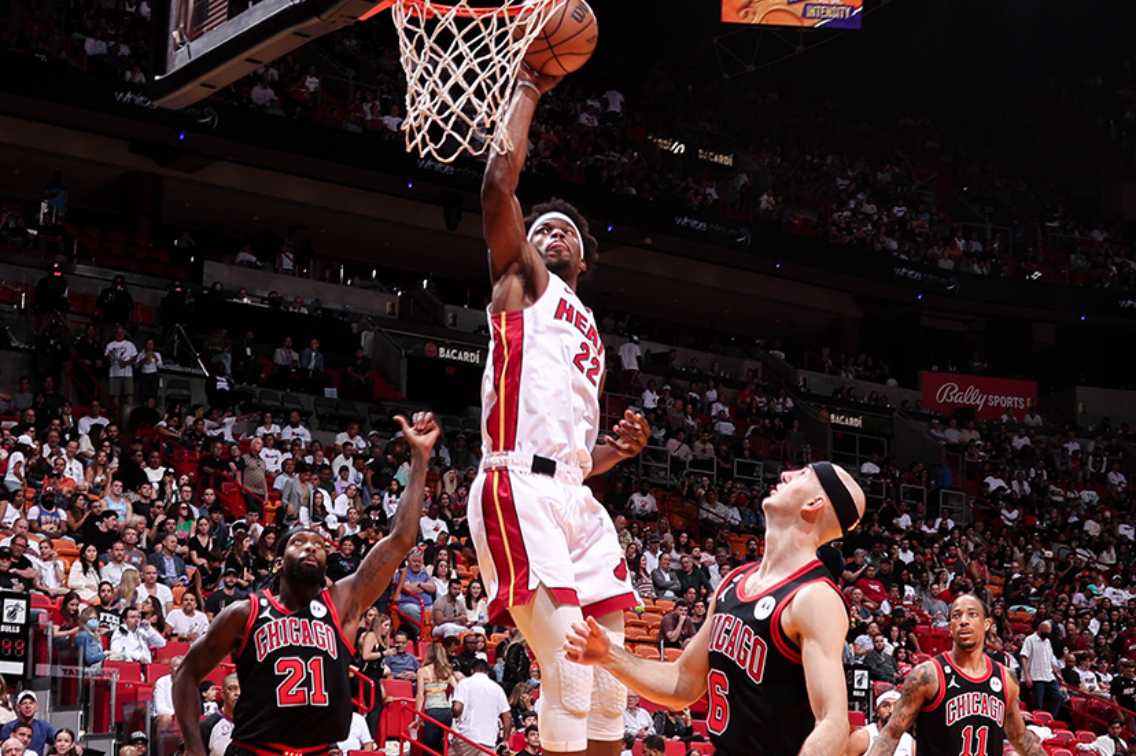 Miami Heat terminó con el sueño de Chicago Bulls y se metió en los Playoffs de la NBA