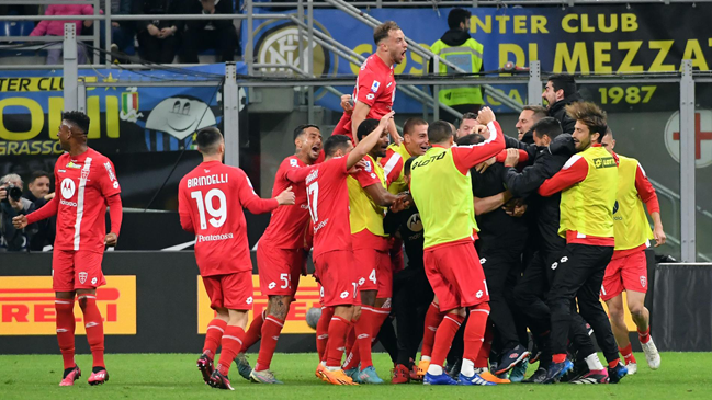 Monza sorprendió a Inter de Milán y se llevó un triunfo en su visita al “Giuseppe Meazza”