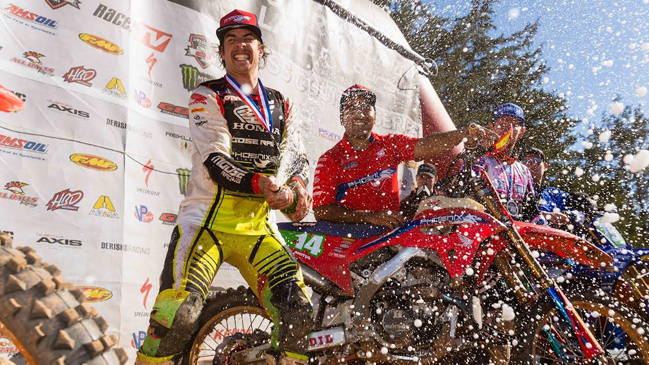 Ruy Barbosa conquistó un histórico segundo triunfo consecutivo en el GNCC
