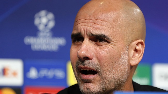 Josep Guardiola: Estamos concentrados en controlar y liquidar el partido