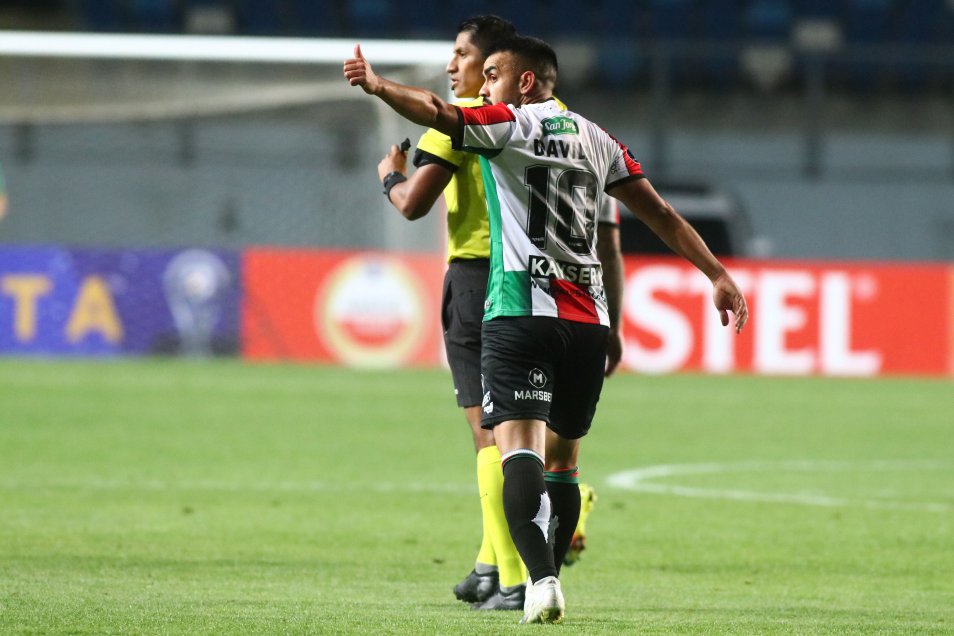 Palestino logró imponerse a Estudiantes de Mérida en su primera victoria en el Grupo H