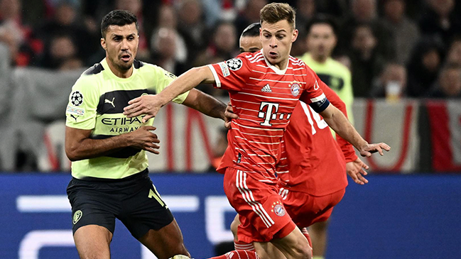 [VIDEO] El gol de Joshua Kimmich a Manchester City en la Champions