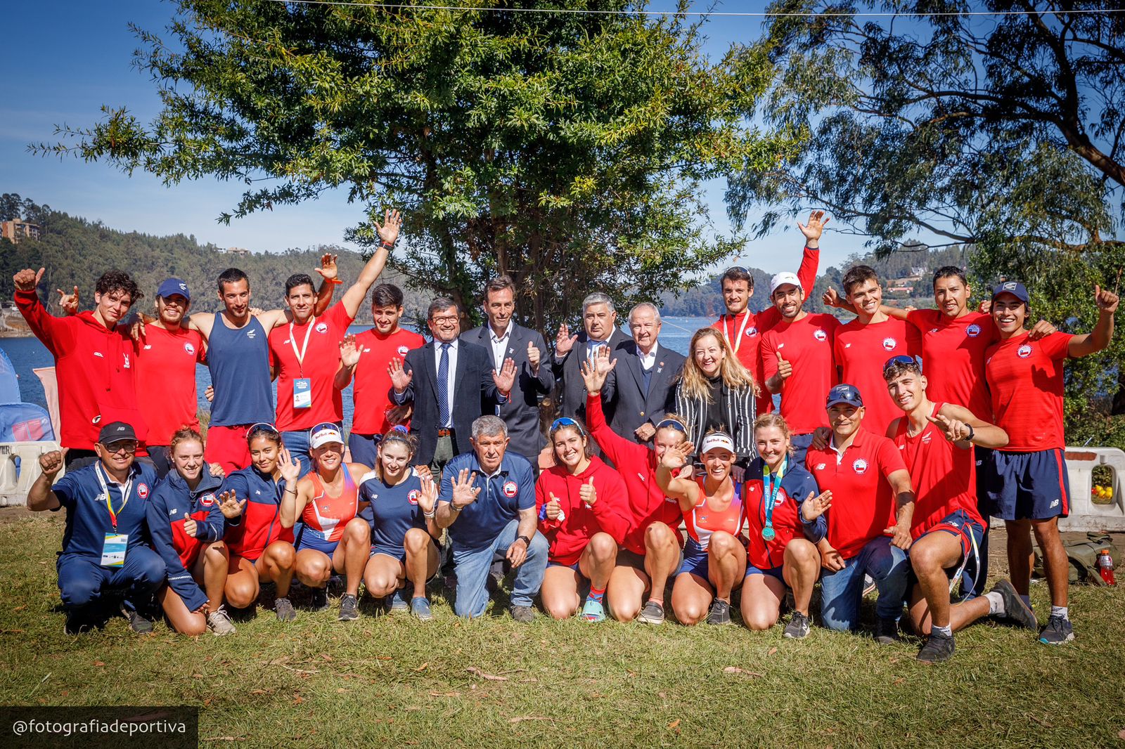 El Team Chile brilló en el Prepanamericano de remo en San Pedro de la Paz