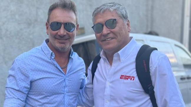 Barticciotto y una nostálgica foto con “Pato” Yáñez: Felices de haber aportado con un granito de arena