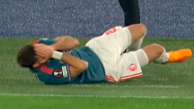 [VIDEO] Ayudante de Mourinho fue expulsado por polémica acción con un rival en Europa League